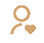 A heart icon